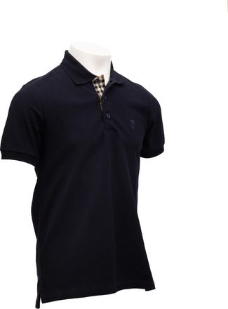 Burberry Cotton Polo Shirt - Blue