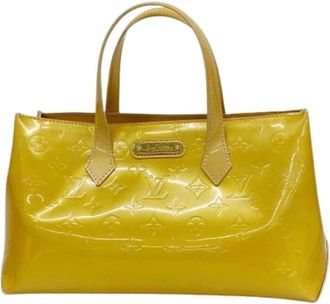 Louis Vuitton Pre-owned Handbags, female, Yellow, Size: ONE SIZE Pre-owned Vintage Handbag