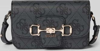 Guess Umh&auml;ngetasche mit Label-Detail Modell JANIE in Black, Gr&ouml;&szlig;e 1