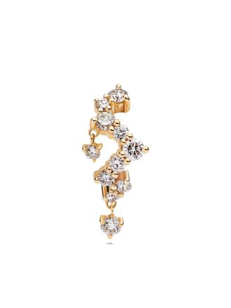 Maria Black 14K recycled yellow gold Sky lab-grown diamonds earring - women - 14kt Recycled Yellow Gold/Lab Grown Diamond - One Size