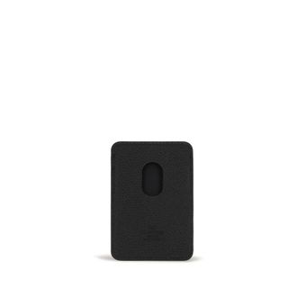 Valentino Garavani VLogo Signature Leather Card Case - Black