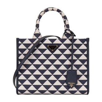 Prada Tote Bags, female, Multicolor, Size: ONE SIZE Handbags