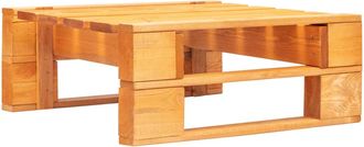 vidaXL Otomana De Jard&iacute;n De Palets Madera Marr&oacute;n Miel Vidaxl