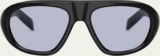 Prada PR C05SF Acetate Pilot Sunglasses