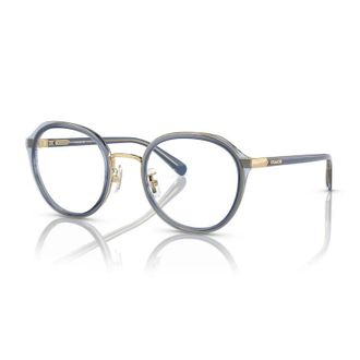 Coach HC5162 9435 Transparent Blue/Light Gold 50mm