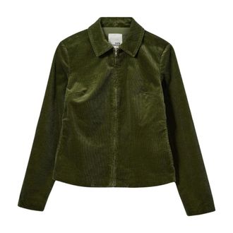 Sofie Schnoor Chaqueta de Pana Ajustada - Jackets - Mujer - Verde - S