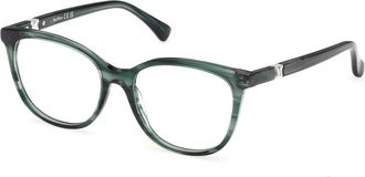 Max Mara Mm 5238 Optisch Montuur - unisex - Brillen - Groen - 52 MM - Accessoires
