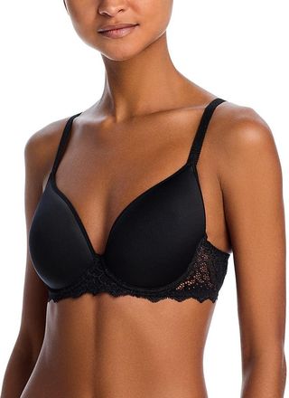 Simone P&eacute;r&egrave;le Caresse Underwire Plunge Bra - Black