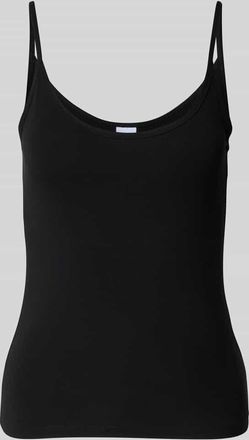 Gina Tricot Trägertop mit Rundhalsausschnitt in Black, Größe S