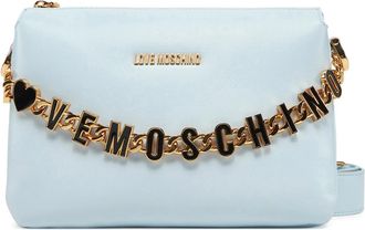 Moschino Schoudertas met schakellogo