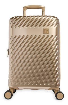 IT Luggage Slipstream 21-Inch Carry-On Hardside Luggage in Metallic Gold at Nordstrom Rack