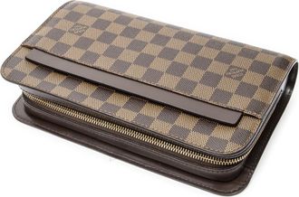 Louis Vuitton Pre-owned Womens Saint Clutch - Brown - One Size