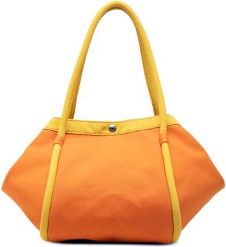 Herm&egrave;s Pre-owned Hermes Toile Lindy Beach Bag Ladies 2EPGAGDXAP9E06NN
