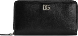 Dolce & Gabbana Portafoglio Tempesta in pelle - Nero