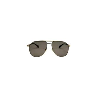 Gucci Pre-owned Accessories, female, Gray, Size: ONE SIZE Pre-owned Aviator Sunglasses