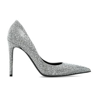 Alexander McQueen Dames, Schoenen, Grijs, Maat: 37 1/2 EU Leer