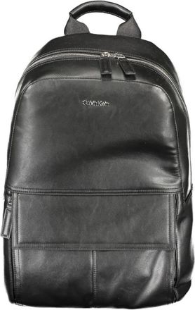 Calvin Klein Backpack - Heren - Rugzakken - Zwart - ONE Size - Polyester - Tassen