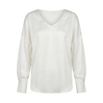 Nenette Foxi Blouse - - Blouses & Shirts - Donna - Bianco - S