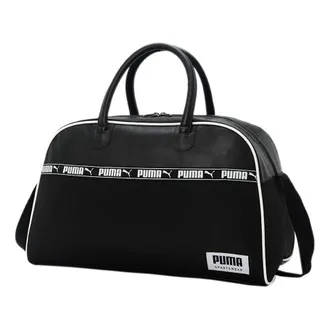 Puma Campus Grip Bag Black White 077433-01