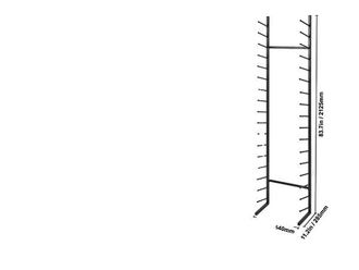 OEM Estanter&iacute;a Modular, 50 Compartimentos, Dise&ntilde;o M&oacute;vil, 16 Niveles, Metal