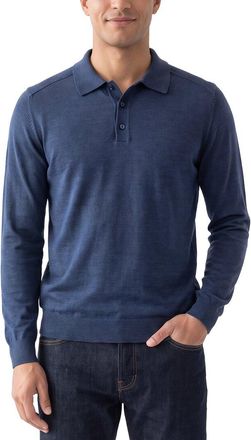 Raffi Jersey Polo Sweater