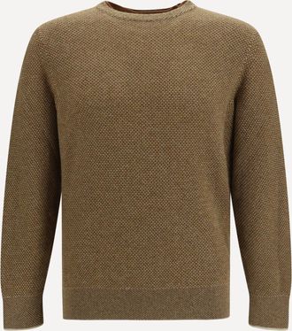 Loro Piana Maglione girocollo Varallo in baby cashmere Man 46