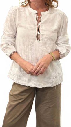 Dylan Lea Blouse In White