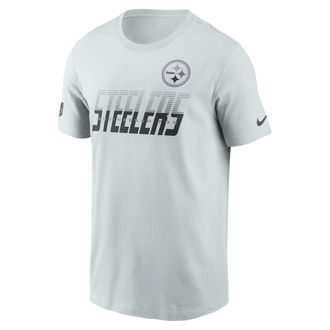 Nike Pittsburgh Steelers Sideline Team Issue Nike Mens Dri-FIT NFL T-Shirt in Grey | 02ET04Z7L-TF9