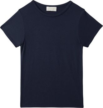 Wakakuu Icons Baby Tee Modal - Dames - T-shirts - Blauw - XL - Tops