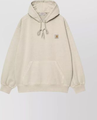 Carhartt Work in Progress hooded sweatshirt featuring kangaroo pocket