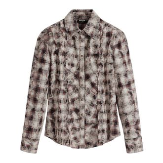 Desigual Shirts, female, Brown, Size: XL Cam_Rush Shirt