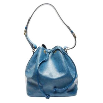Louis Vuitton Pre-owned Bucket Bags, female, Blue, Size: ONE SIZE Pre-owned Epi Shoulder Bag