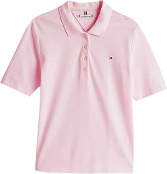 Tommy Hilfiger Polo in cotone - Rosa