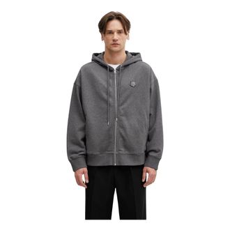 Maison Kitsun&eacute; Uomo, Felpe, Grigio, L, new