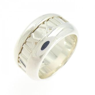 Tiffany & Co. Atlas Silver 925 Band Ring (Pre-Owned)