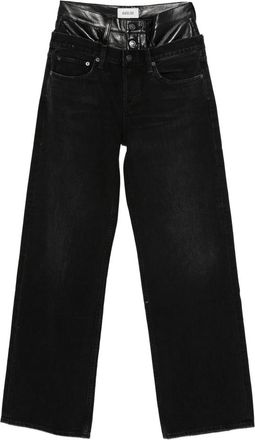 A Gold E Elson High-waisted Straight Jeans