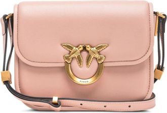 Pinko Pinko, Dames, Tassen, Roze, Maat: ONE Size Leer