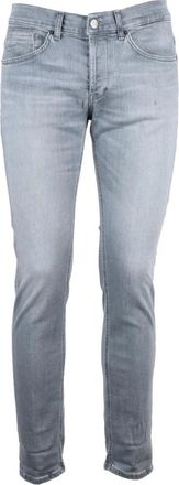 Dondup George Skinny Jeans - Heren - Skinny Jeans - Grijs - W31 - Katoen - Jeans