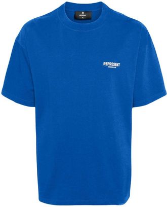 Represent Owners Club cotton T-shirt - men - Cotton - S - Blue