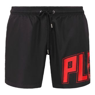Philipp Plein Badmode, Heren, Zwart, 3Xl, Nylon, Nylon Zwemboxers