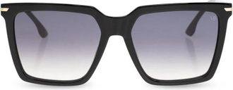 Victoria Beckham Occhiali da sole rettangolari oversize - - Accessories - Donna - Nero - ONE SIZE