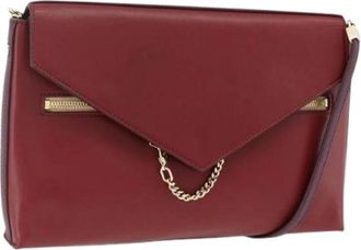 Chlo&eacute; Pre-owned Schoudertas - Dames - Vintage Clutch - Rood - ONE Size - Leer - Vintage