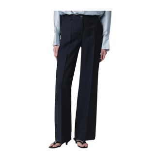 P.A.R.O.S.H. Wide Trousers, female, Blue, Size: L Pantalone Rania