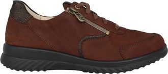 Ganter Wide Fit Sneaker - Dames - Sneakers - Bruin - 37 EU - Leer - Schoenen
