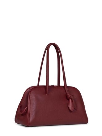 Jacquemus The Turismo Bowling Bag - Burgundy