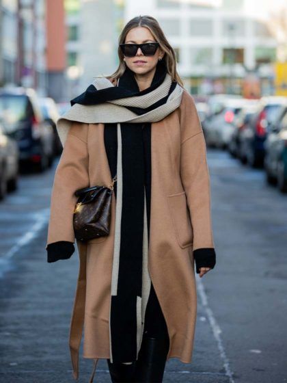 5 idee chic per abbinare la sciarpa