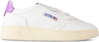 Autry Sleek Low-Top Leather Sneakers with Contrasting Details