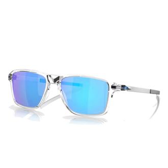 Oakley Sunglasses, unisex, Gray, 54 MM, Sporty Square Sunglasses with Prizm Lenses