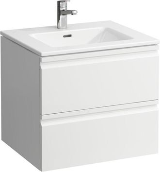 Laufen Laufen - Pro S Set 600, Lavabo, 1 Agujero Para Grifo, Rebosadero