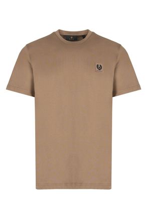 Belstaff PATCH LOGO T SHIRT Size: XXL, colour: TAUPE